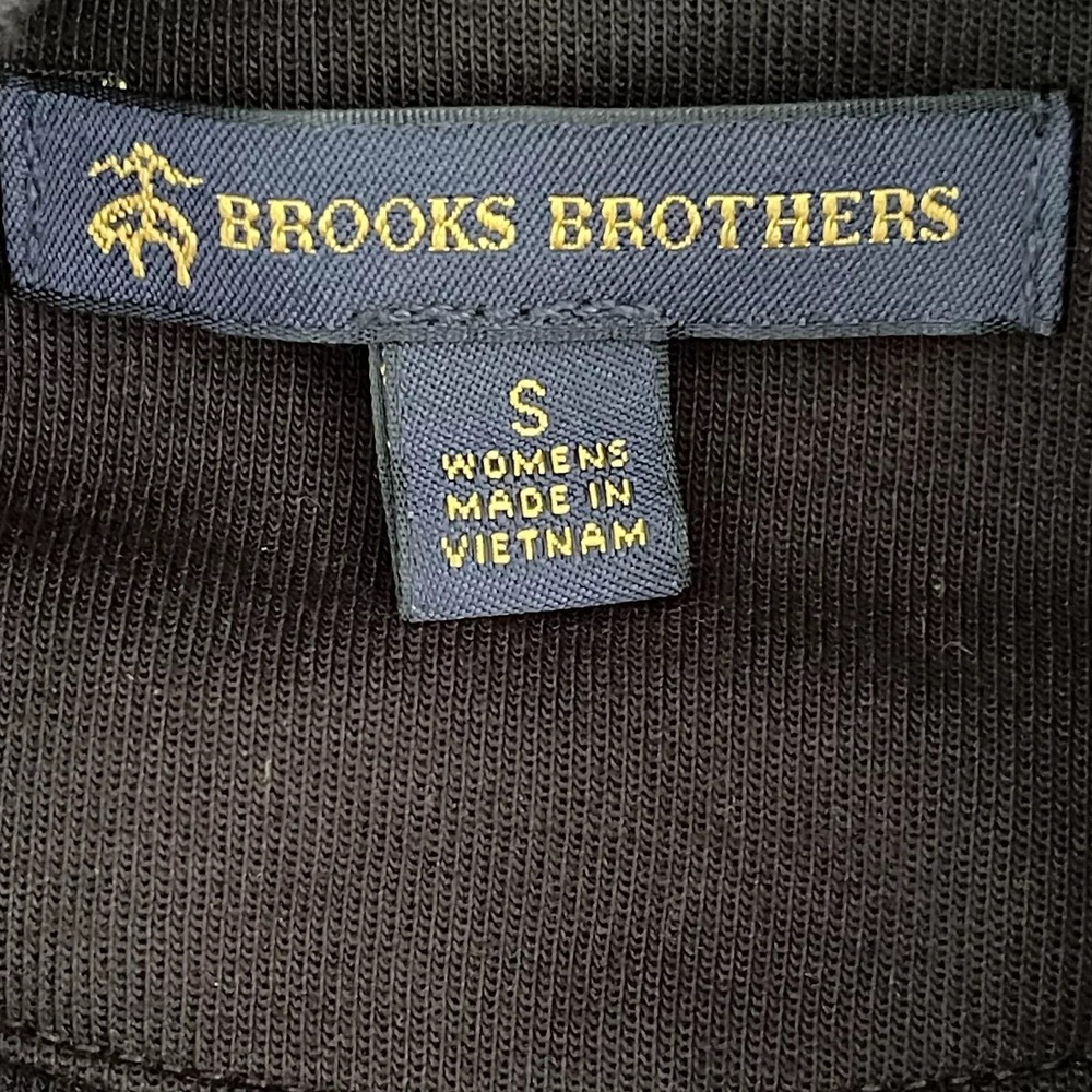 Brooks Brothers Women's FOX Network Black Jacket Size Small Zip Front - Picture 5 of 5